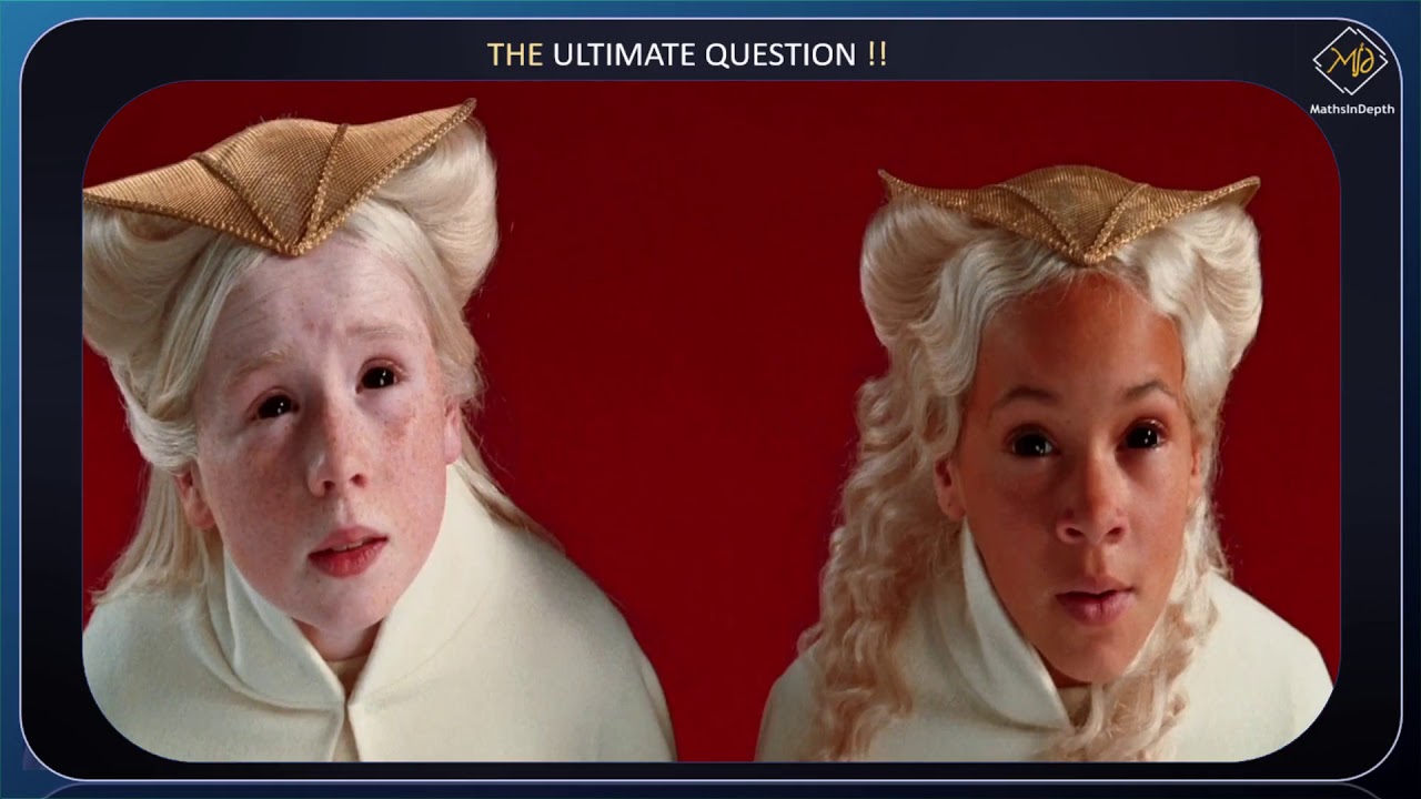 The Ultimate Question Of Life & Universe : 42