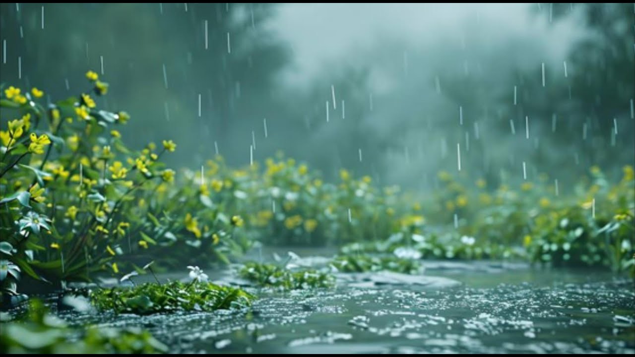 MUSIC RELAXING officail - release stress under listening and sleep - Piano and Rain sound