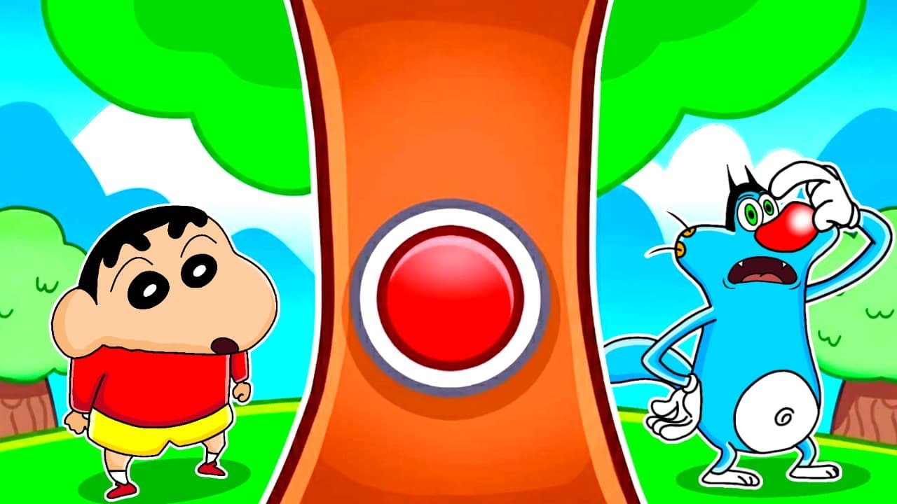 ROBLOX SINCHAN PLAYING FIND THE BUTTON WITH OGGY