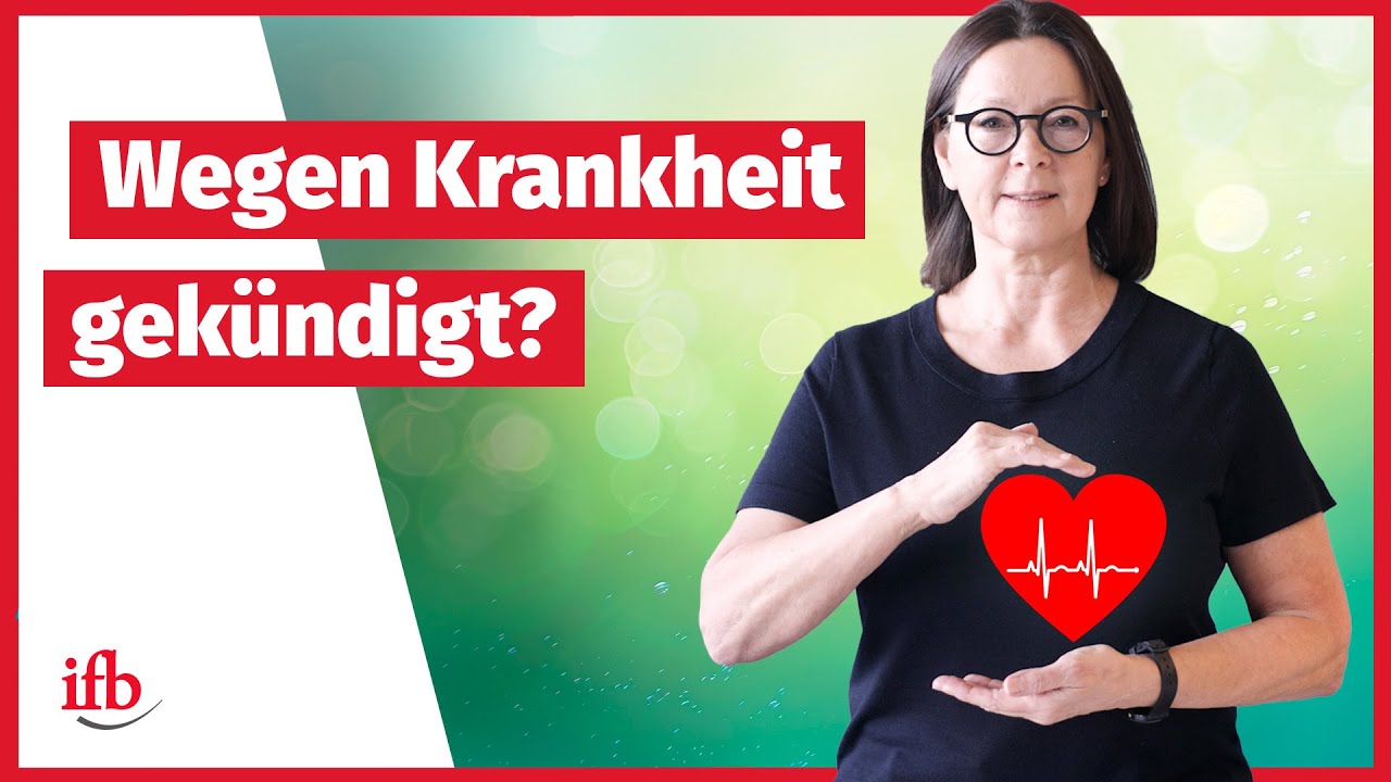 Kündigung wegen Krankheit: Ist das erlaubt?