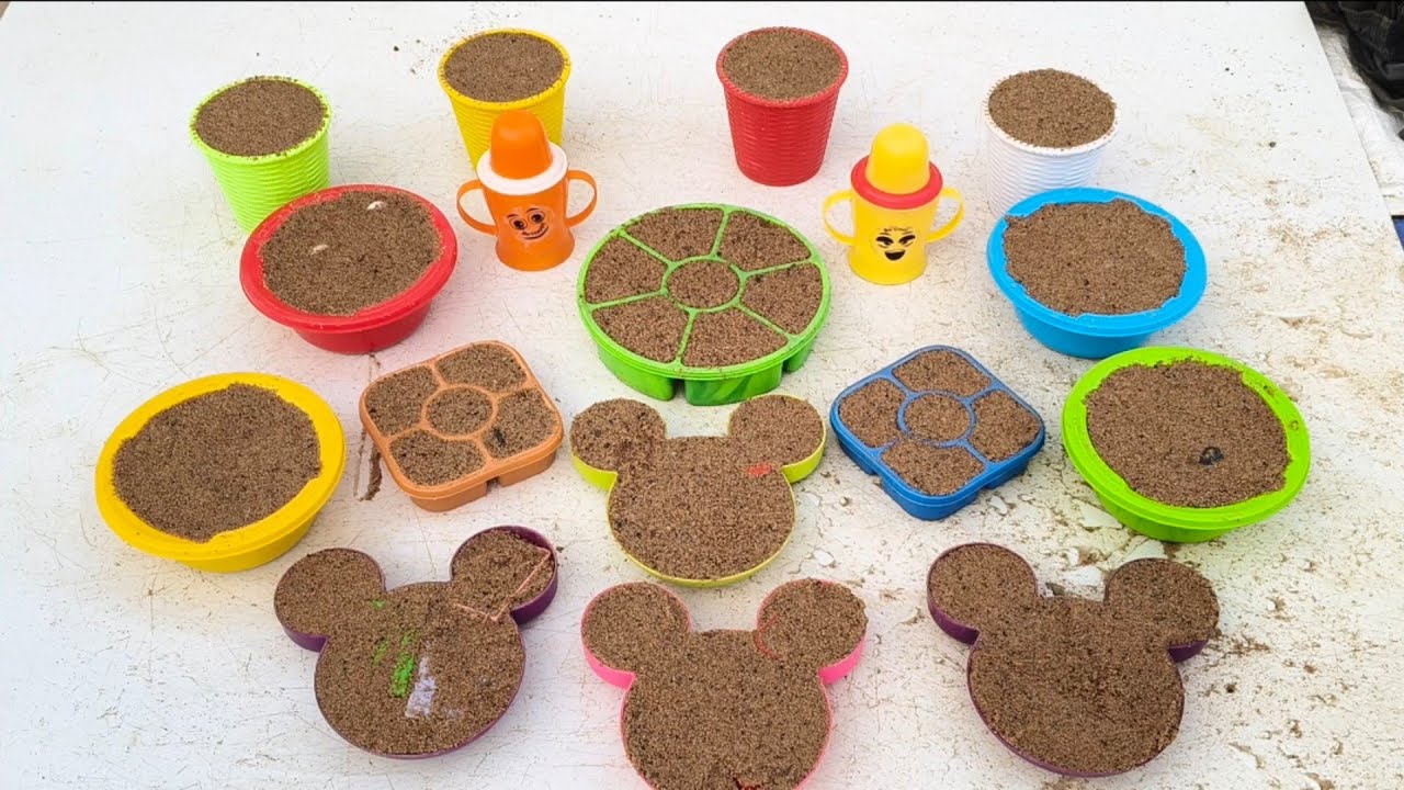 Satisfying ASMR Glass Sand Cake in Diy Amazing Multiple Sand Cake with Natural Sand Cake video 