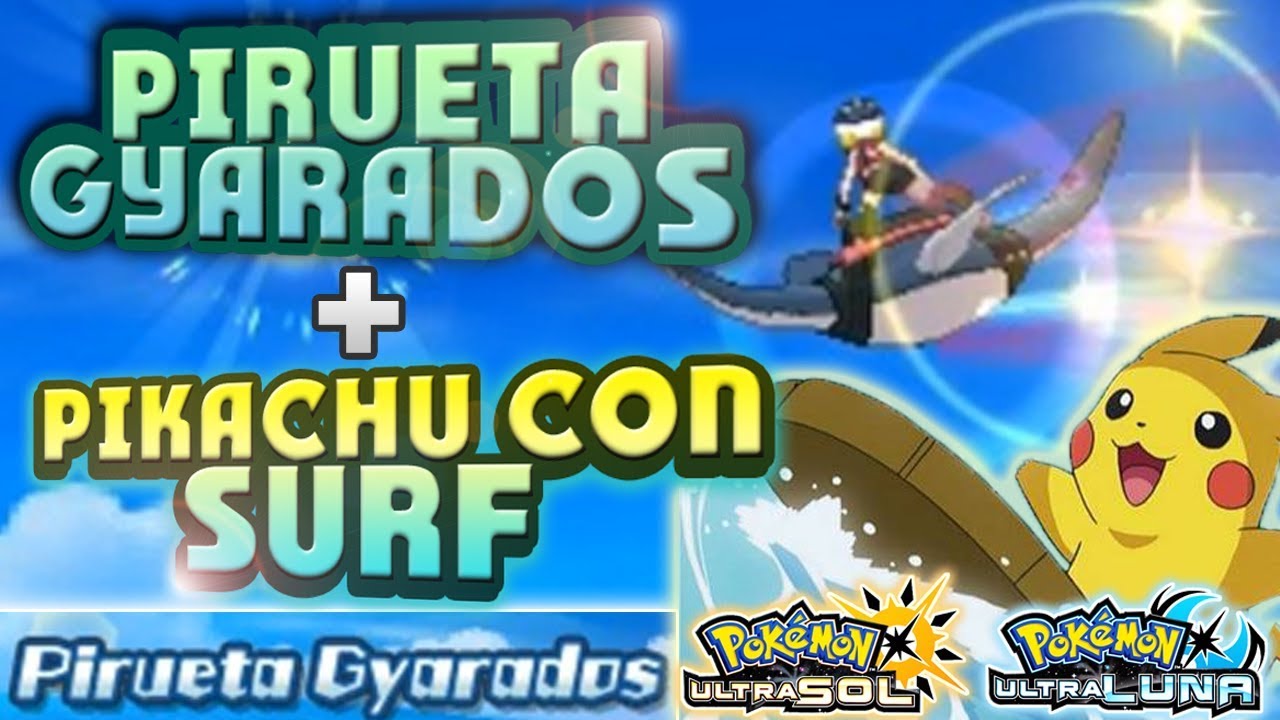 C&Oacute;MO DESBLOQUEAR LA PIRUETA GYARADOS Y CONSEGUIR EL PIKACHU CON SURF! R&Eacute;CORD PUNTOS SURFEO MANTINE