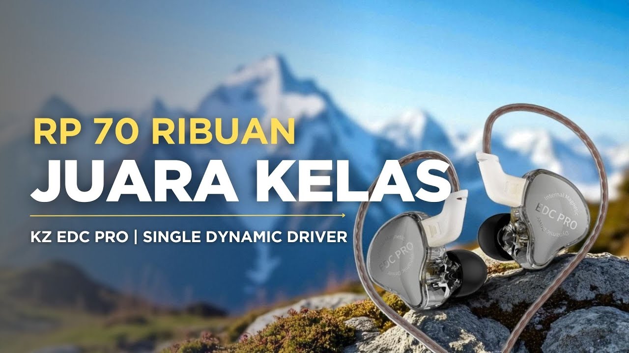 Review KZ EDC Pro | IEM Earphone 99 Ribuan Mantap! | Vindtech Review
