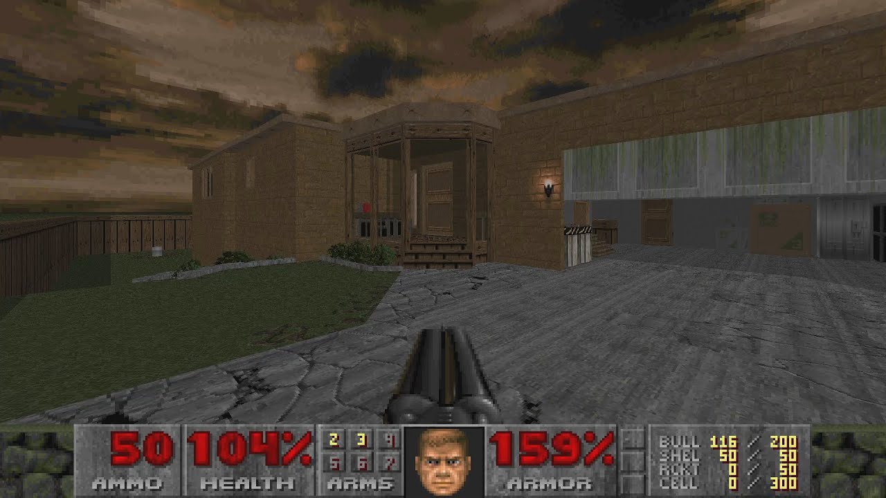 Creepy Doom WADs - myhouse.pk3 (My House)