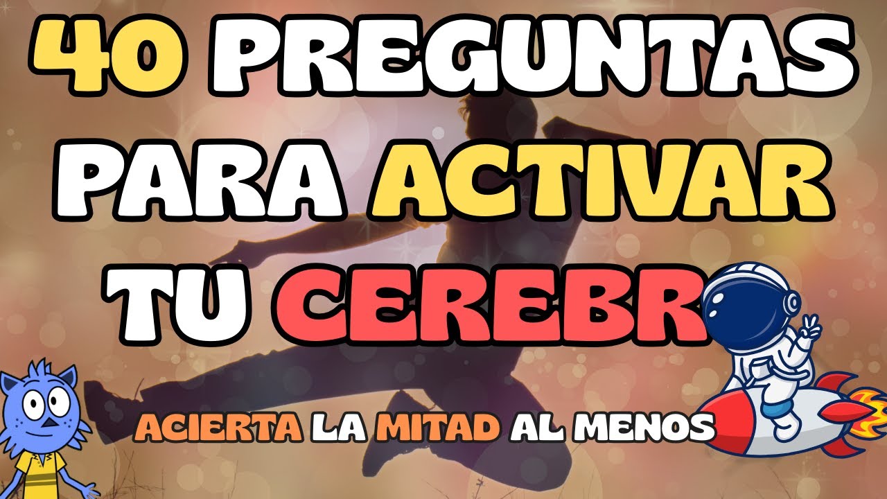 40 PREGUNTAS TRIVIA PARA ACTIVAR TU CEREBRO / SIN OPCIONES 🤯🧠🎉      #quiz #trivia #preguntas #test