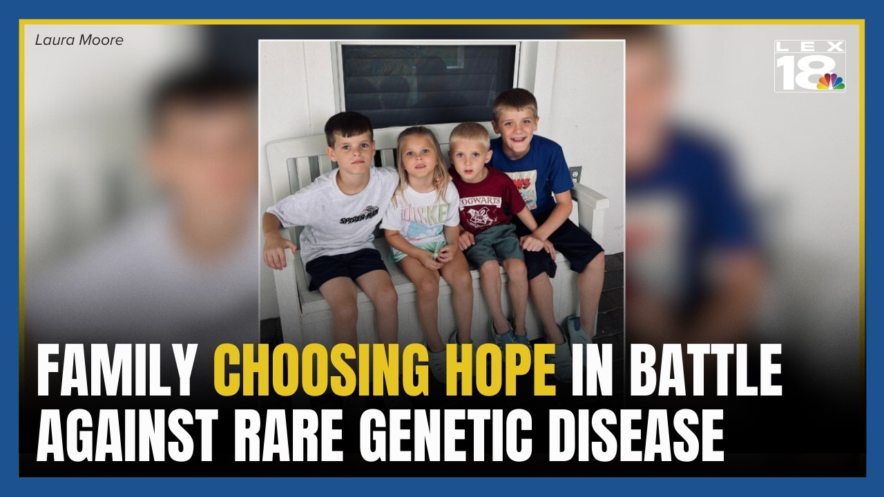 Family chooses hope over fear in battle against rare genetic muscle disease