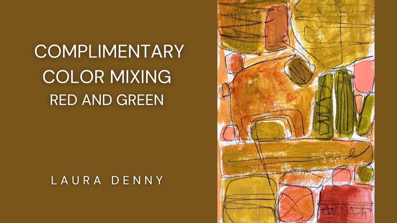 Complimentary Color Mixing (Red and Green)