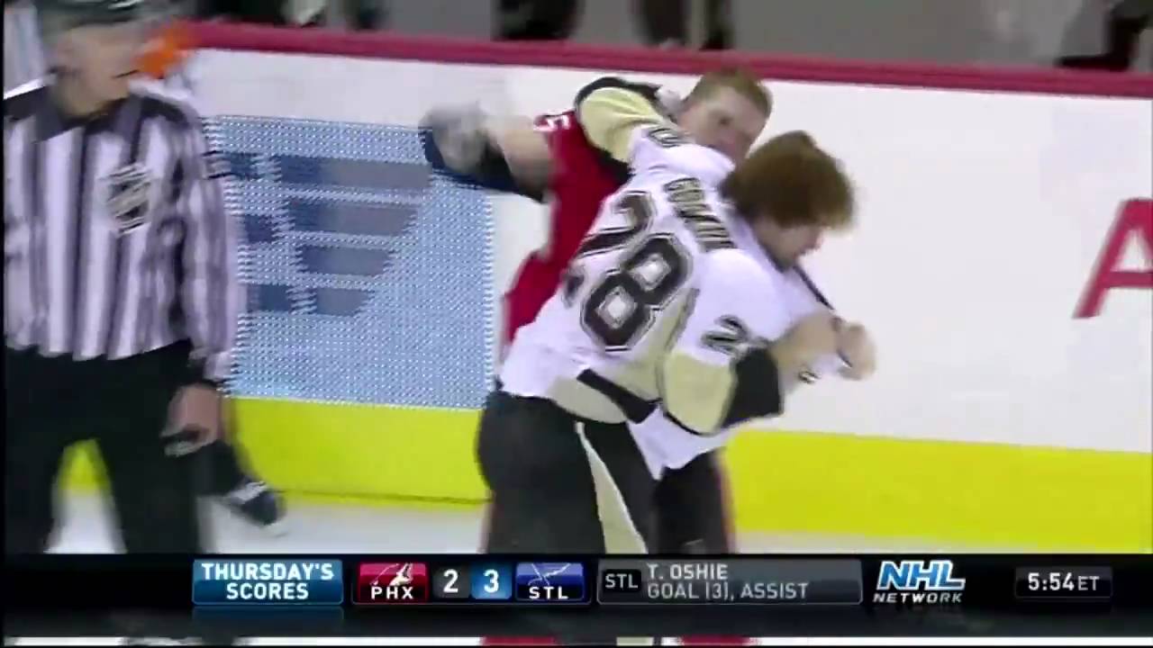 Eric Godard vs Chris Neil Nov 19, 2009