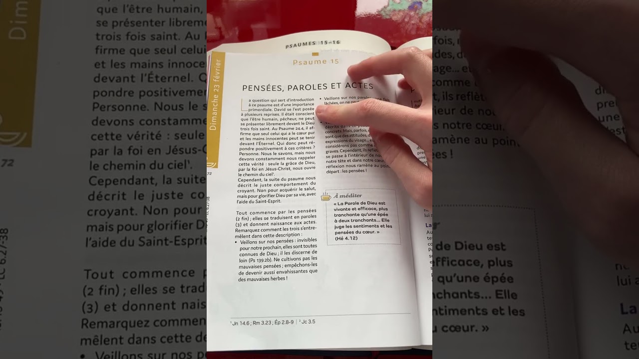 #9 Le Guide Chr&eacute;tien - Dimanche 23 f&eacute;vrier 2025
