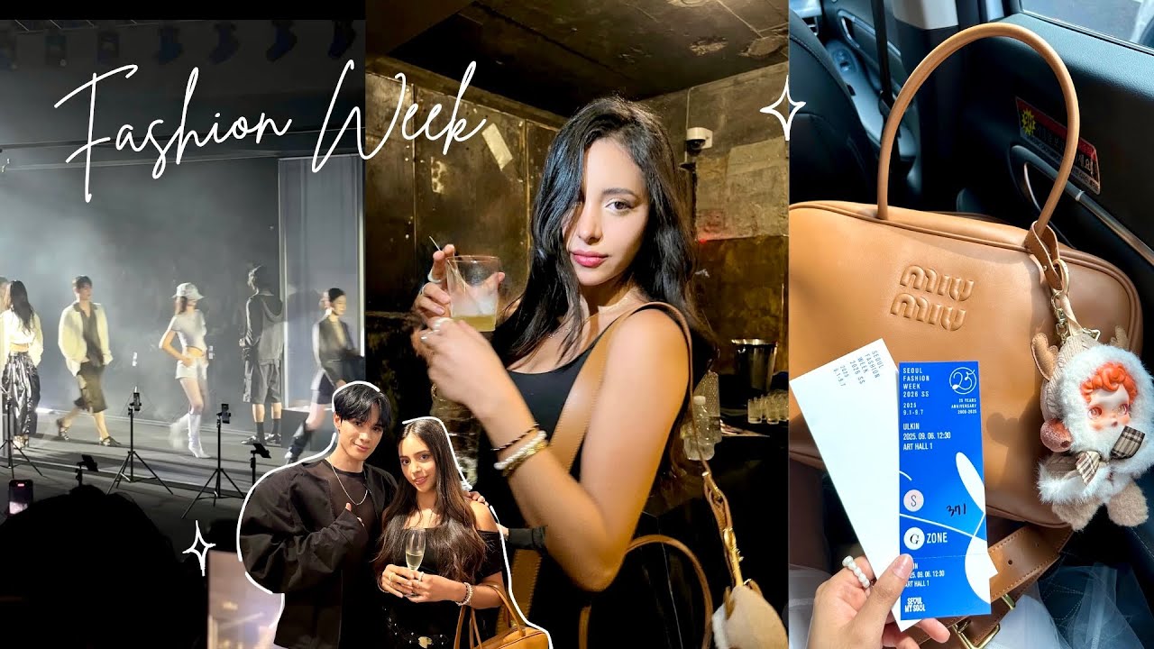 [VLOG] SEOUL FASHION WEEK '25 I Show y fiesta con idols *Una LOCURA* (ENG/KOR SUB)