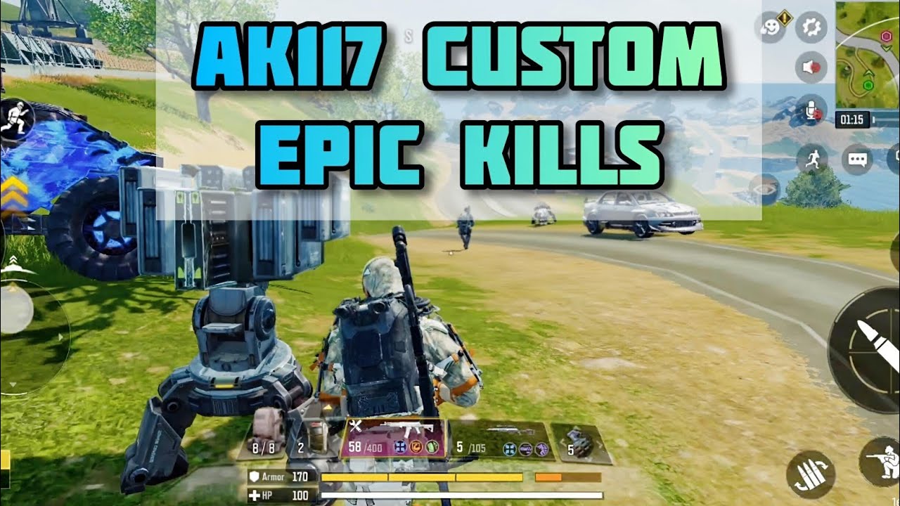 Call of duty Mobile | BATTLE ROYALE | Solo Gameplay UHD | SNIPER DL Q33 | AK117 CUSTOM | EPIC WIN
