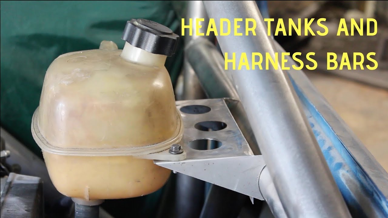 Header Tanks and Harness Bars! More work on Mid-Engine Audi 20v Turbo Rover Metro