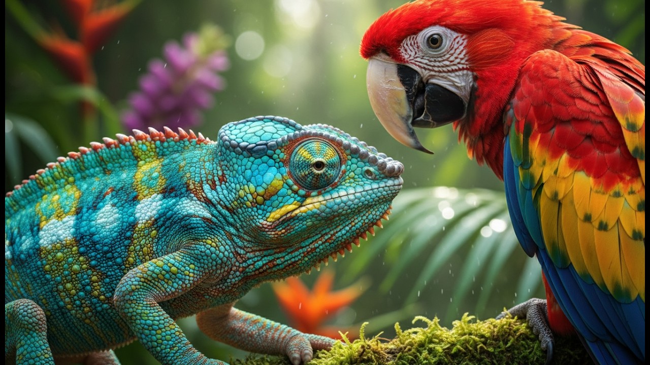 Nature's Masterpieces: The Most Colorful Creatures on Earth
