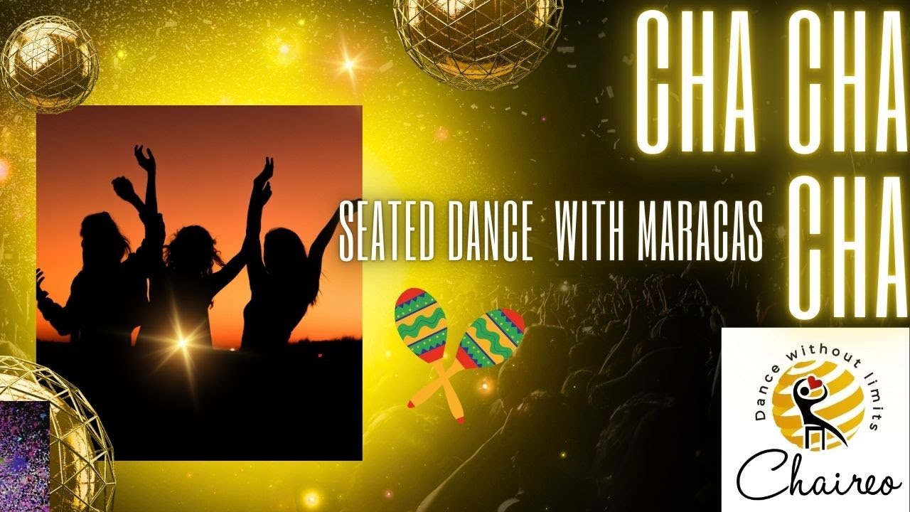 Seated Cha Cha Dance with expert Samantha | Improve Balance & Strengthen Ankles | Fun with Props