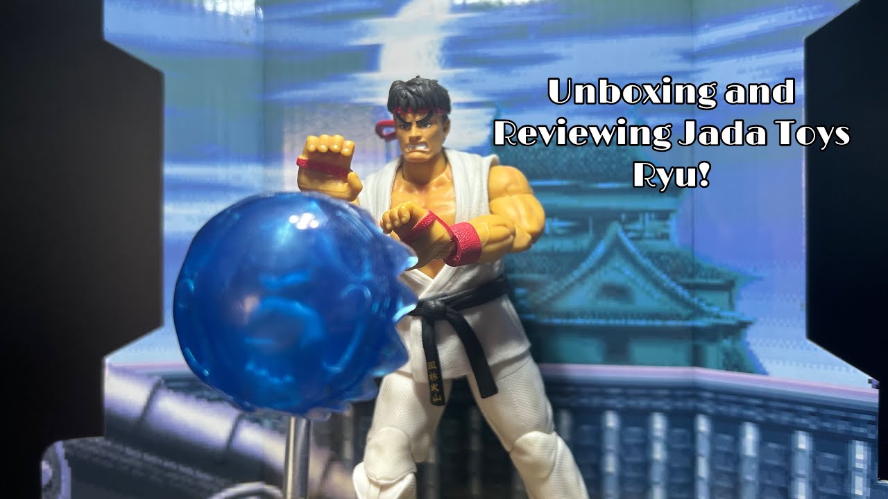 Unboxing Jada Toys Ryu and Rating It! (First IRL Video and First Video of 2026)