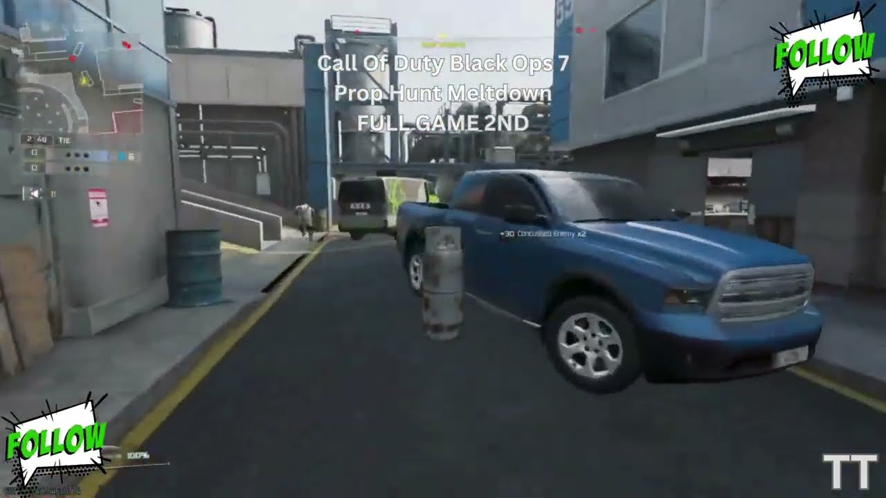 Call Of Duty Black Ops 7 Prop Hunt Meltdown FULL GAME 2ND [Tina Tormented] COD BO7 Gameplay