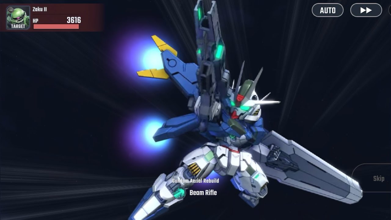 SD Gundam G Generation Eternal ~Gundam Aerial Rebuild All Attacks~