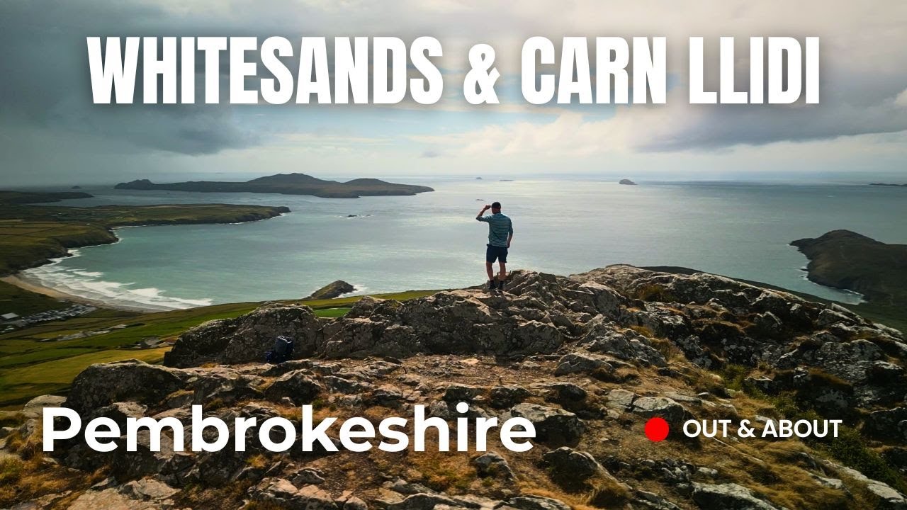 Whitesands Beach & Carn Llidi Drone Views | Stunning Coastal Walk in Pembrokeshire, Wales
