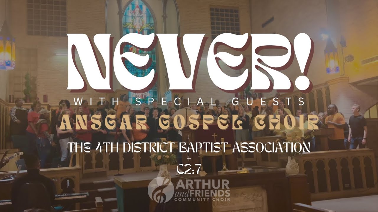 🔥 AAFCC + Ansgar GC form a DYNAMIC Mass Choir and learn a Shirley Caesar classic #OnTheSpot #Never
