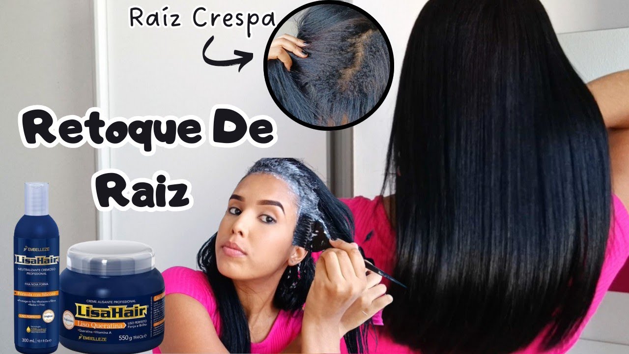 Retoque De Raiz Com Tioglicolato De Amônia/Lisahair Da Embelleze!!