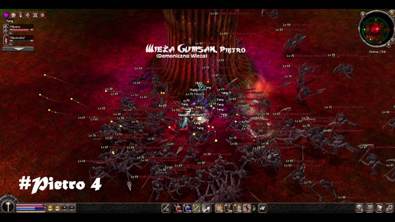 Metin2.PL Jak zrobić DT wojem Body? Filipsine vs. Wieża Demon&oacute;w