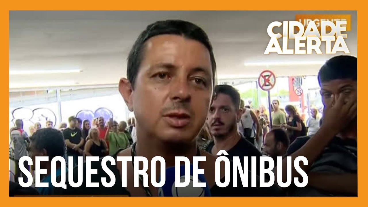 'Estou desesperado', afirma amigo de refém do ônibus sequestrado na rodoviária do Rio