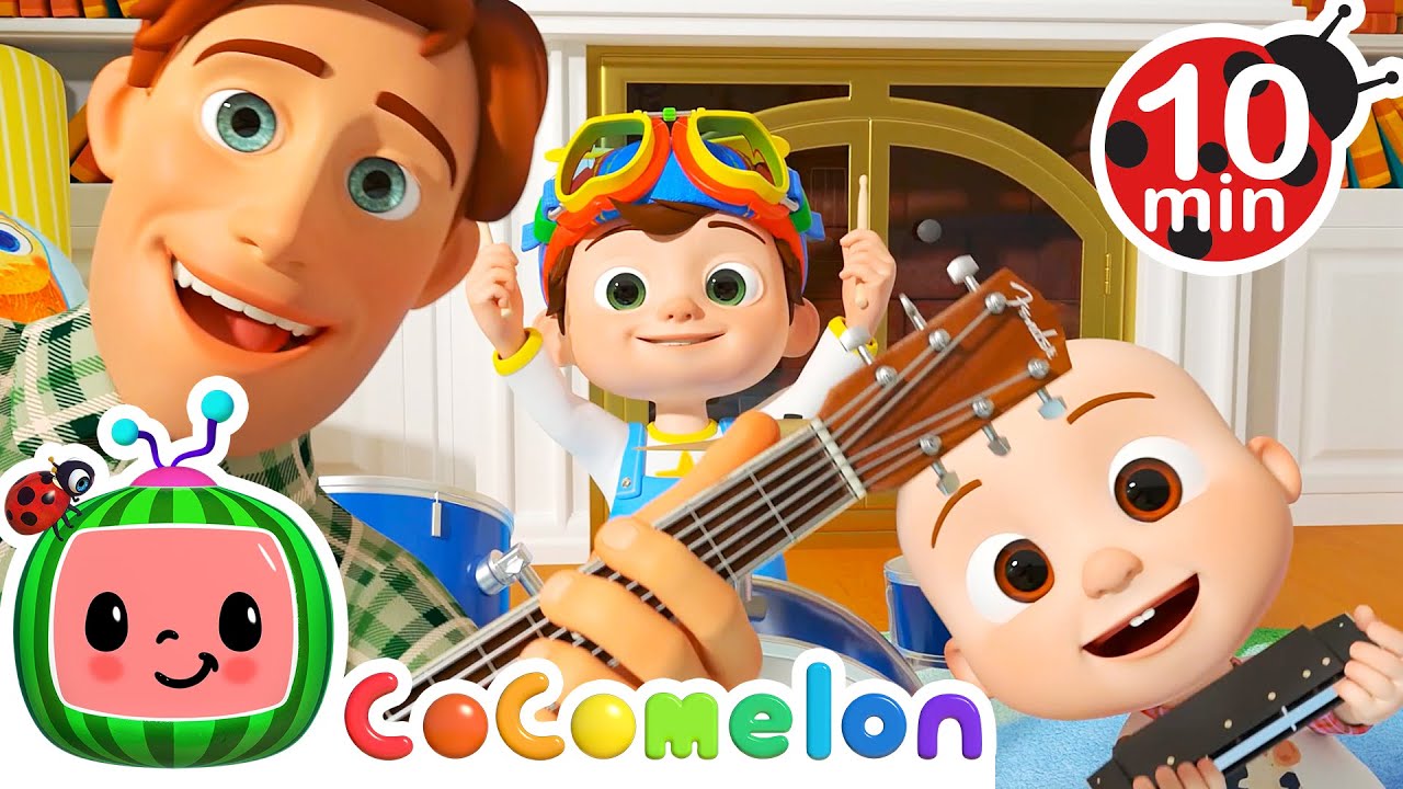 Father and Sons Song - Full Episode | Cocomelon Animals | Kids TV Shows Full Episodes