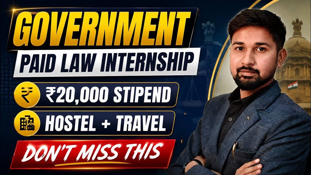 Law Internship 2026 | ₹20,000 Stipend Paid Legal Internship for Law Students | Apply Now | Law Debut