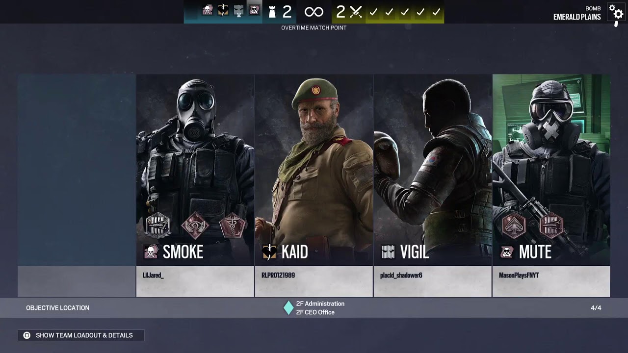 Playing r6