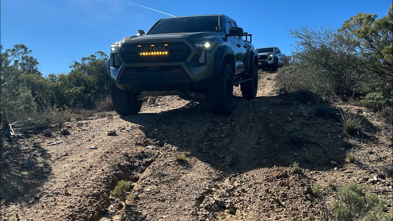 Thomas Mountain Trail & camping area#offroad#camping#mountains#trail#hike#toyota#2024tacoma#relaxing