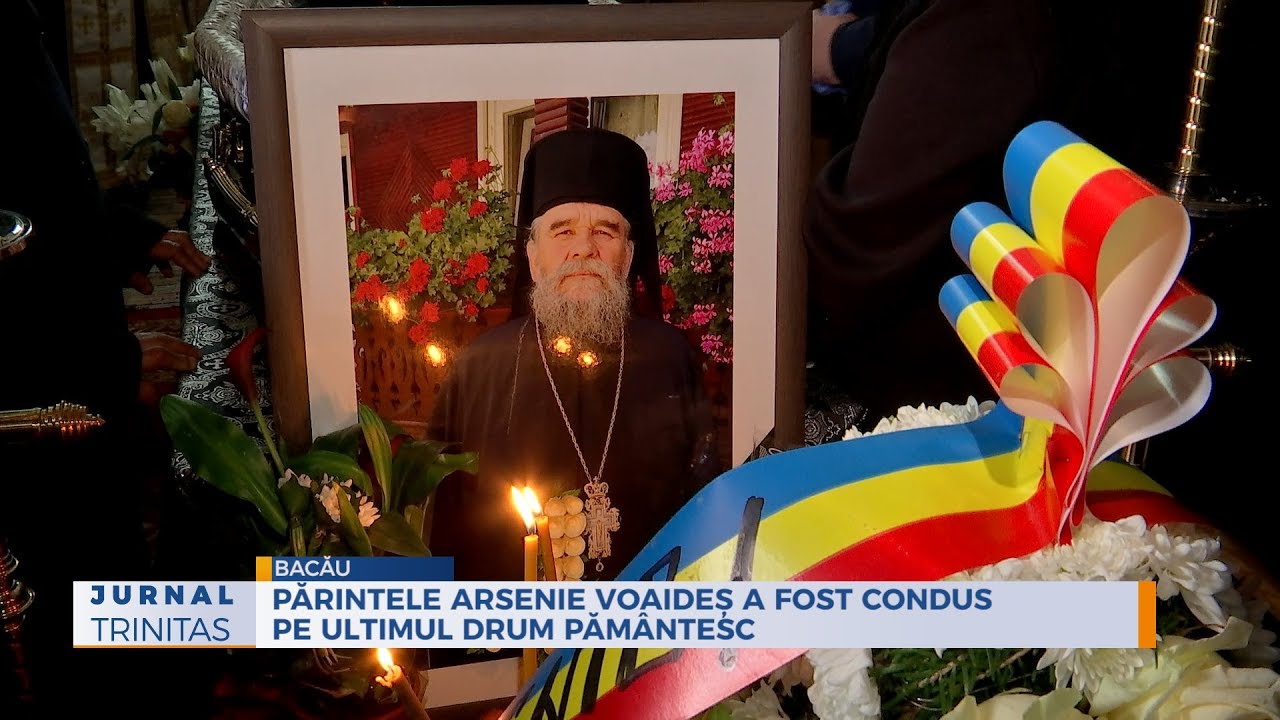 Părintele Arsenie Voaideș a fost condus pe ultimul drum pământesc