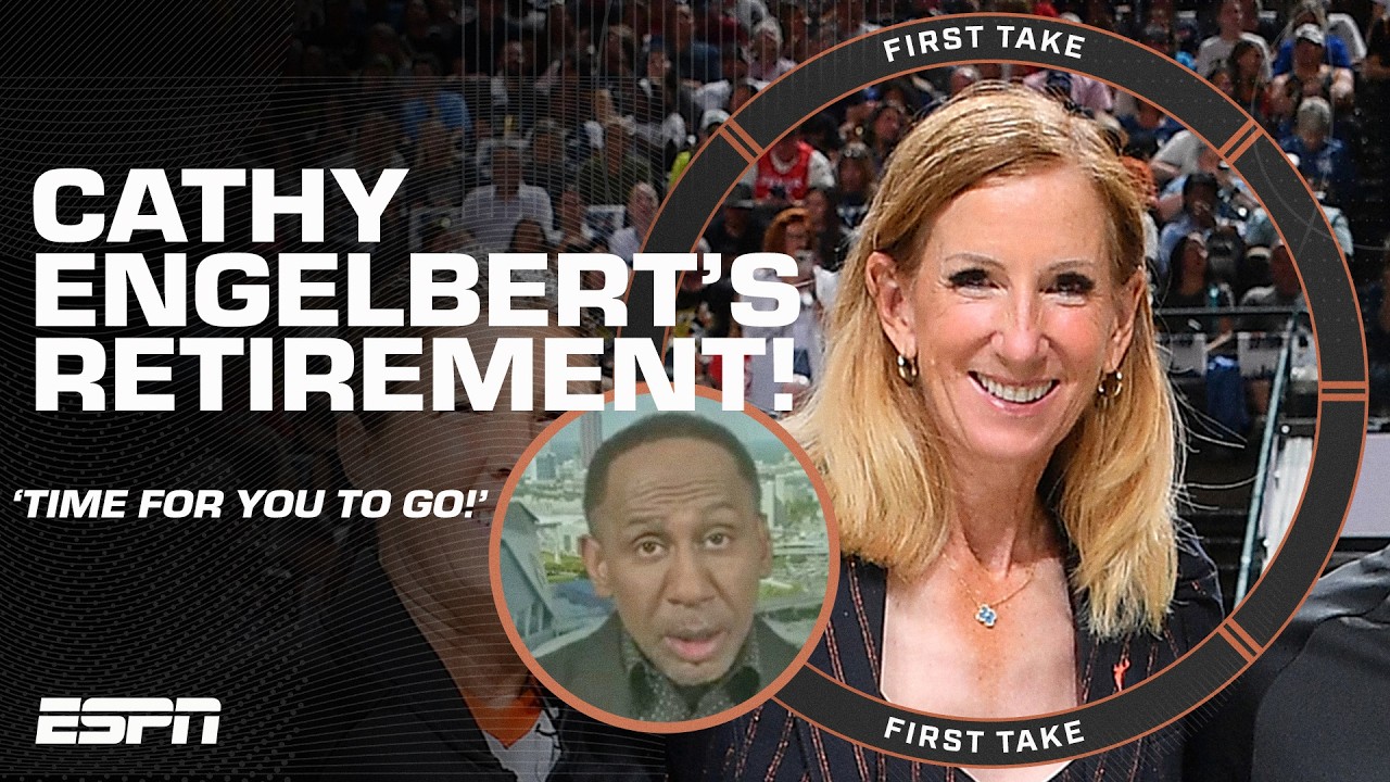 Stephen A. on WNBA Commissioner Cathy Engelbert retiring 🗣️ 'IT'S ABOUT TIME!' | First Take