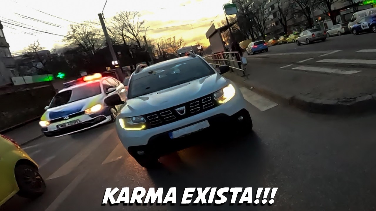 Prins de politie si amenintat de taximetristi - Intamplari din trafic cu bicicleta #14