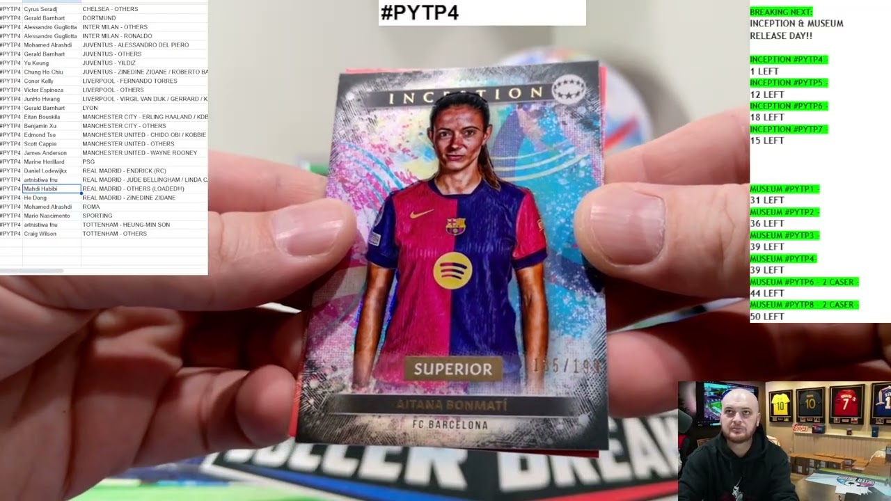 2024-25 Topps Inception UEFA Club Competitions INC25 Soccer 12 Hobby Box PYTP Case Break #PYTP4