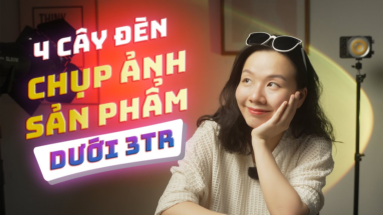 4 cây ĐÈN chụp ảnh sản phẩm dưới 3 TRIỆU | Hà Nắng Photo