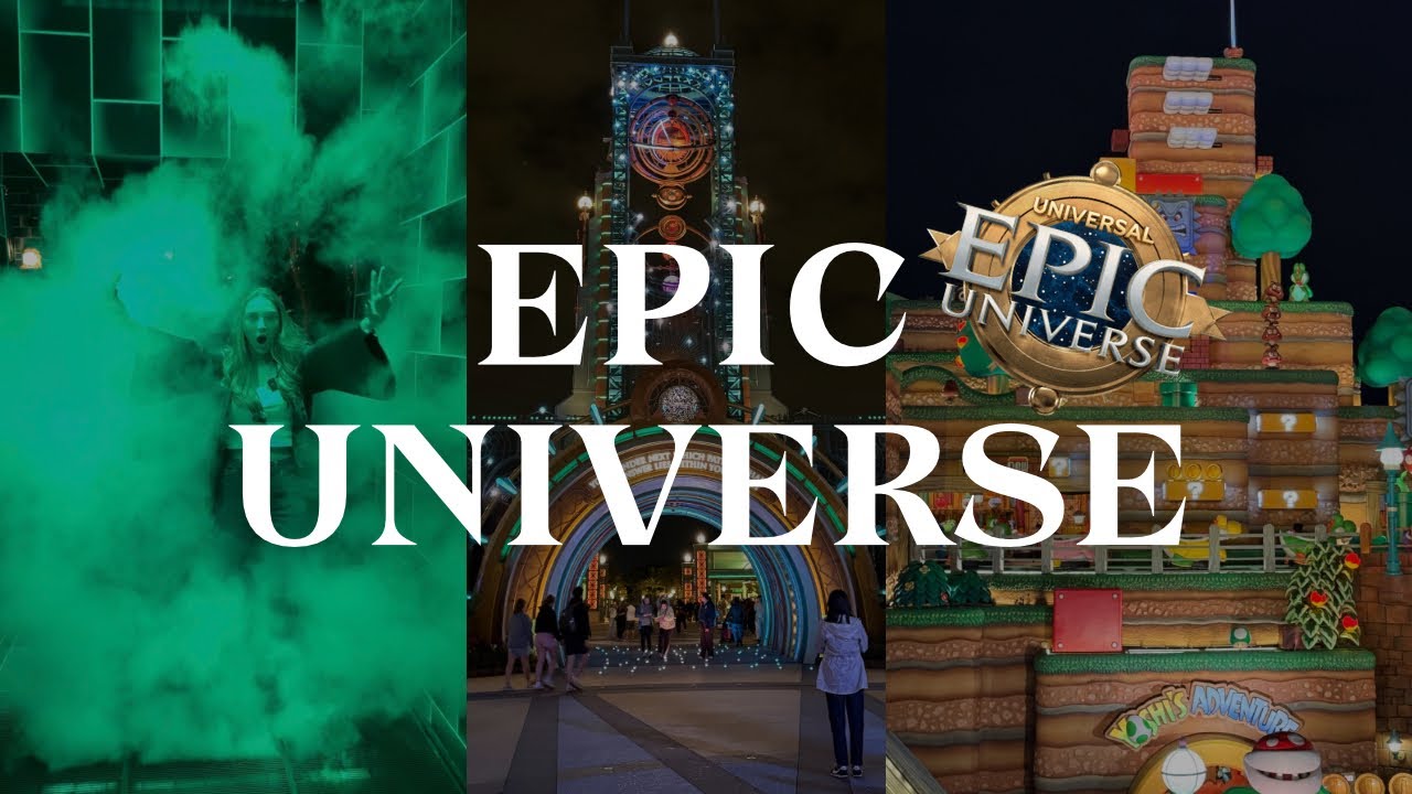 Epic Universe (2026): ¡Así es el NUEVO parque de Universal que cambiará TODO!🤯