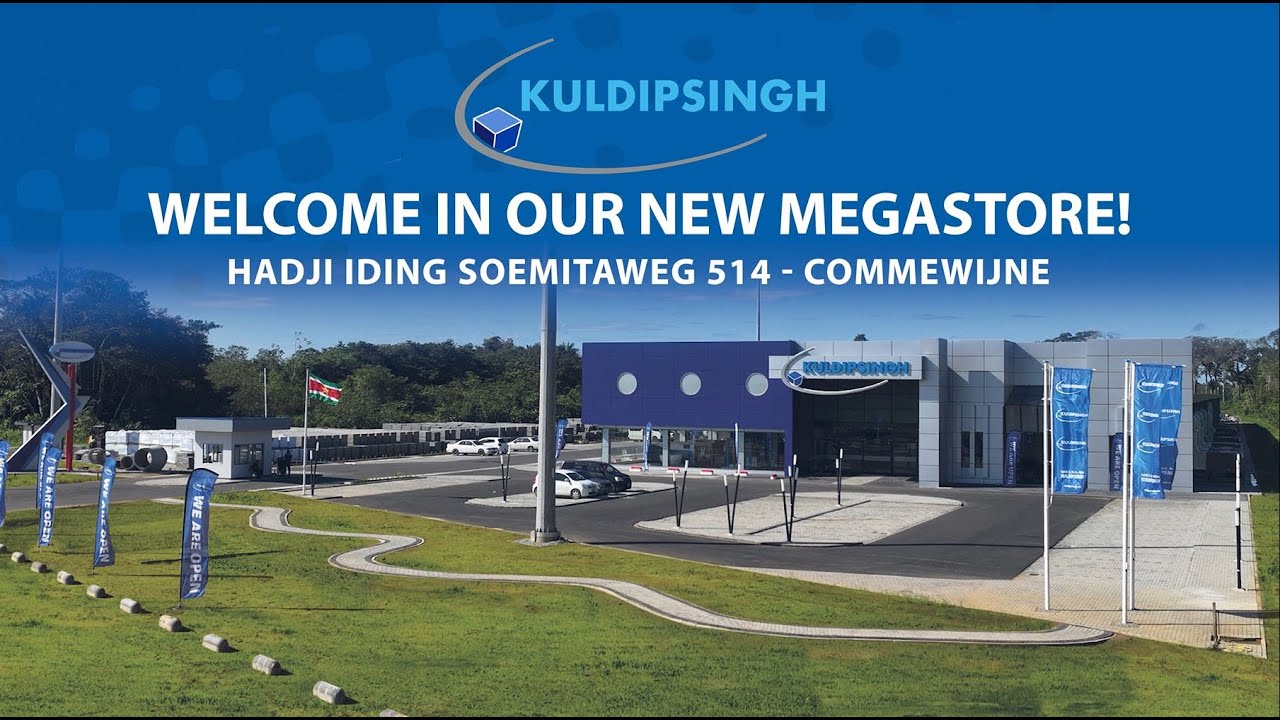 The before and after of the Kuldipsingh Store no. 5 in Commewijne!