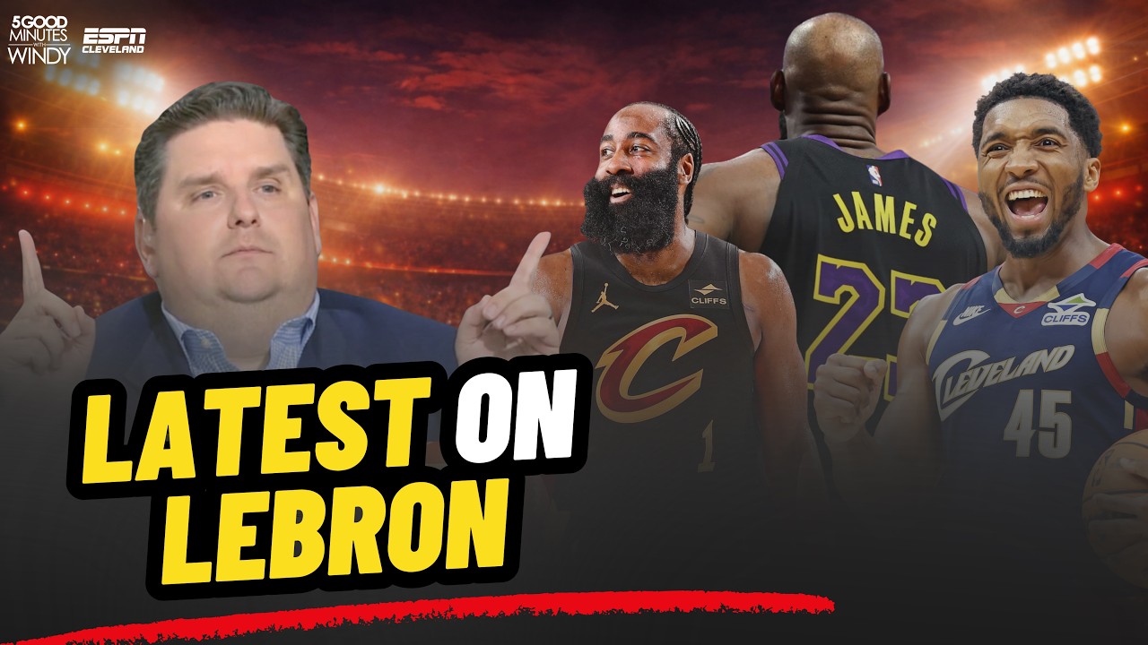 ПОСЛЕДНИЕ НОВОСТИ О ЛЕБРОНЕ ДЖЕЙМСЕ, CAVS И ПРОДЛЕНИИ КОНТРАКТА ДОНОВАНА &mdash; 5 минут с Винди
