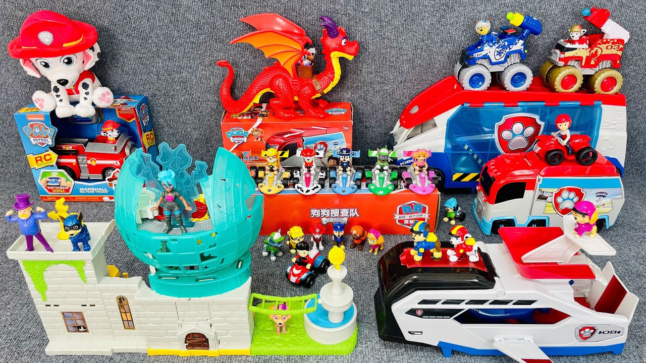 16 Minutes Satisfying with Unboxing Paw Patrol Toys Series Collection ASMR | Toy Review
