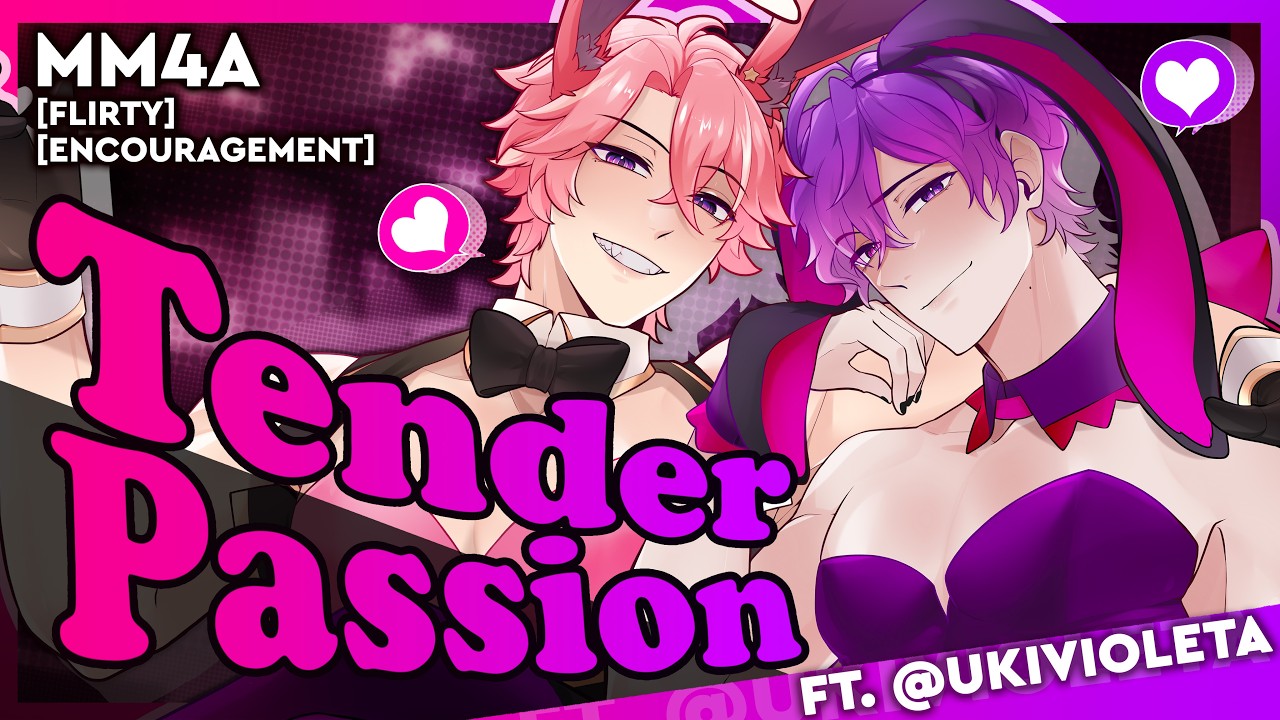 Tender Passion | ASMR RP | [MM4A] [Flirty] [Encouragement] ft. @UkiVioleta