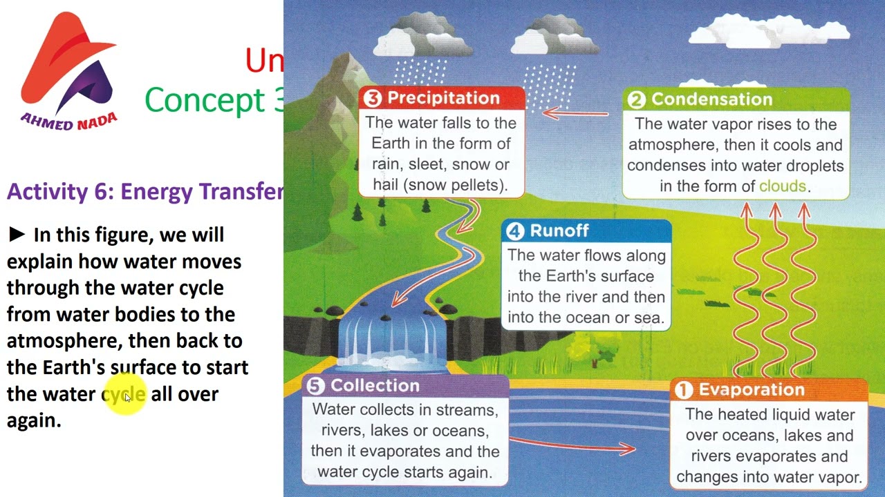 Concept 3.1 | Energy Transfer Through Water Cycle | Lesson 3