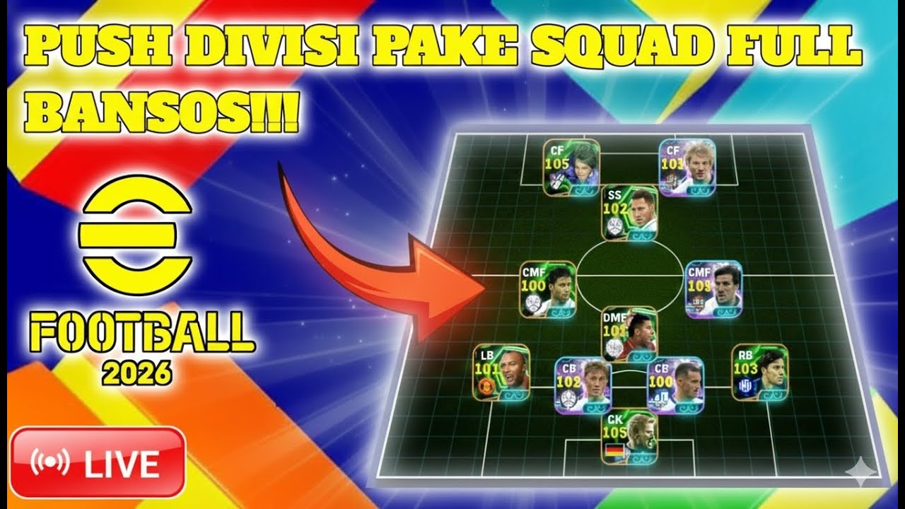 PUSH DIVISI AWAL SEASON | EFOOTBALL MOBILE
