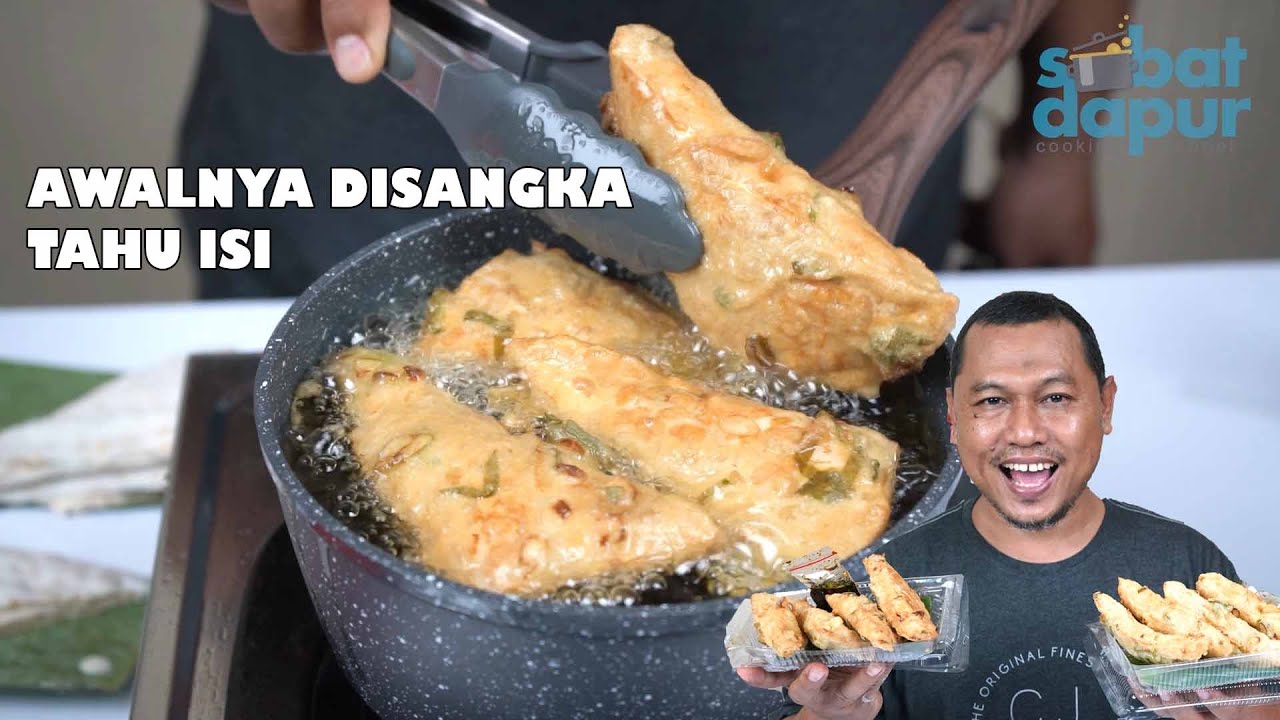 Awalnya disangka tahu isi ternyata dari tempe yang tipis jadi sebesar ini