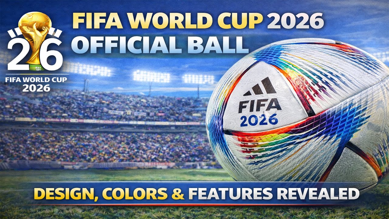 Официальный мяч Чемпионата мира по футболу FIFA 2026 ⚽ | Представлены дизайн, цвета и характеристики
