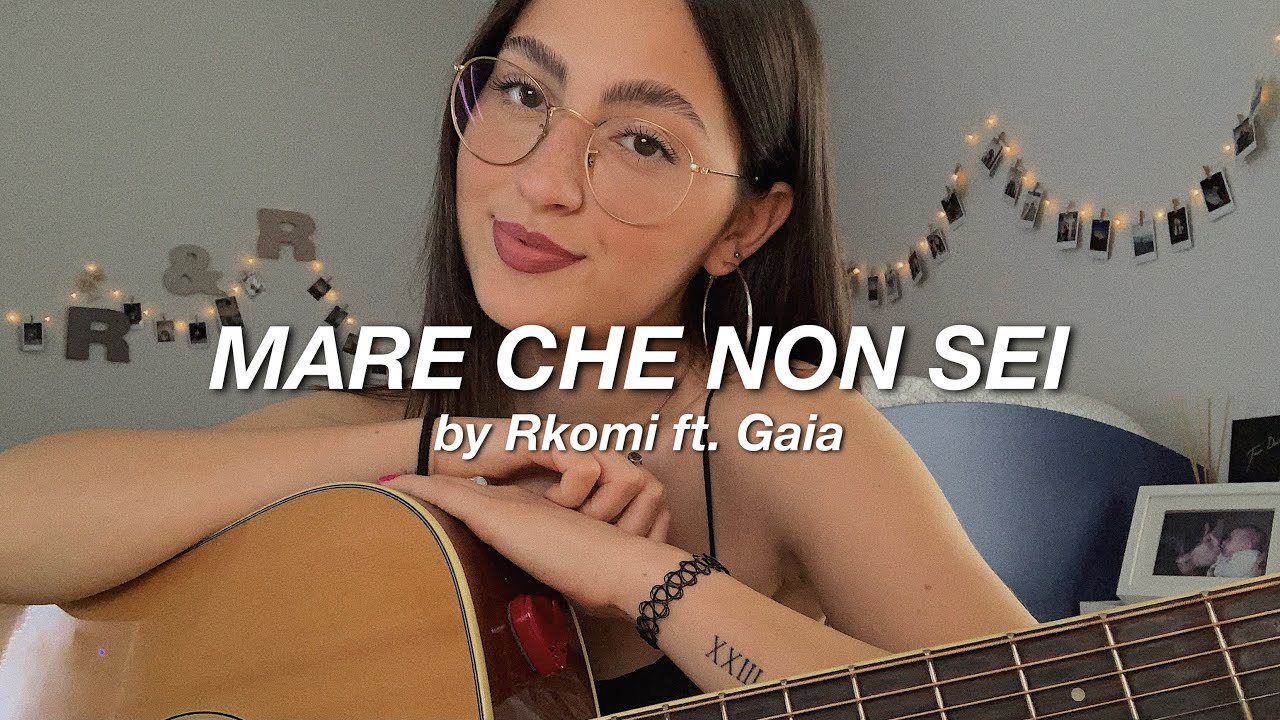 Mare Che Non Sei - Rkomi ft. Gaia ( Acoustic Cover ) | Rebecca Di Gioia