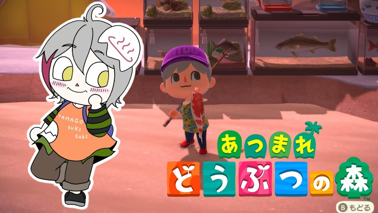 【あつまれどうぶつの森】のんびり島開発！！【Vtuber/おゆだま】