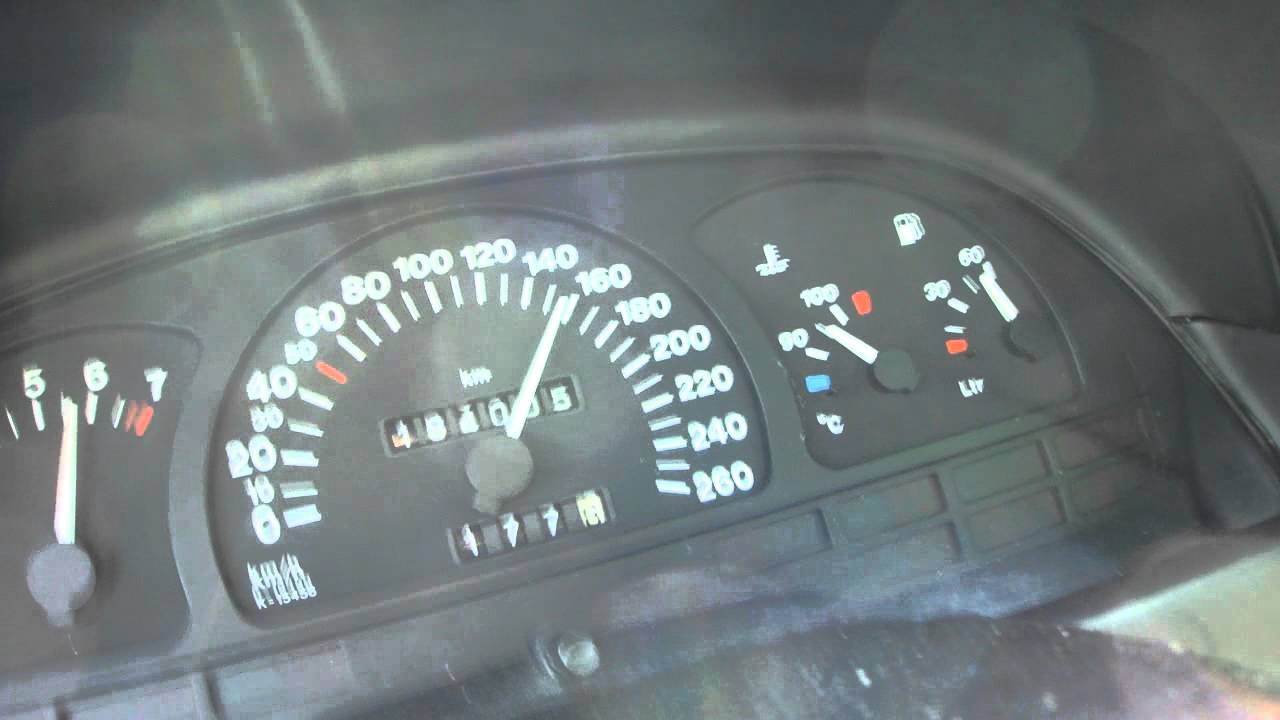 Opel Vectra A Beschleunigung V6 0-200