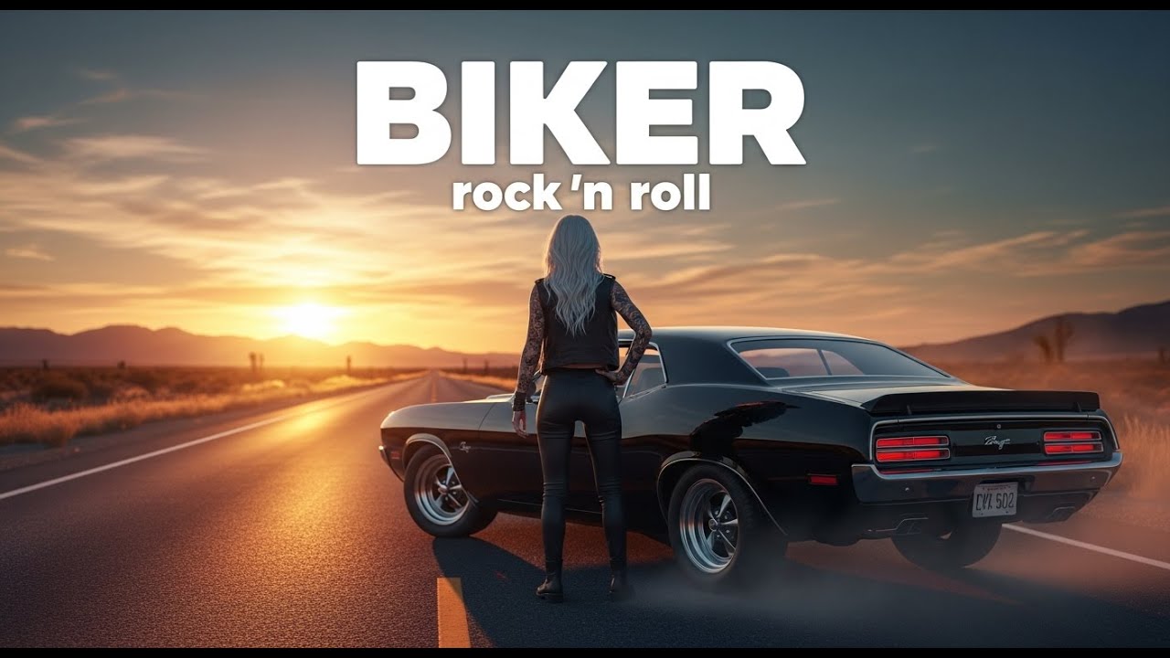 Biker Riding Rock Mix &ndash; Heavy Guitar Energy for Long Road Trips
