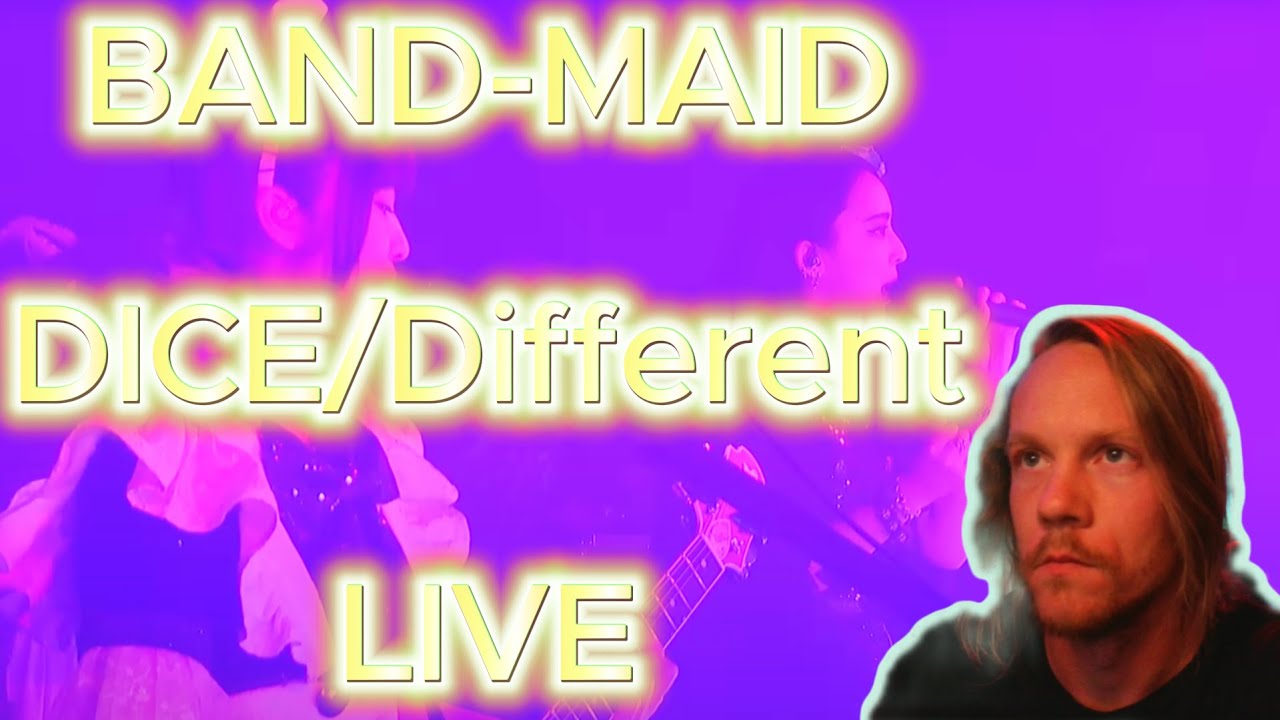 HUGE CHORUS!!! BAND-MAID - DICE/Different LIVE (Singer Reacts)