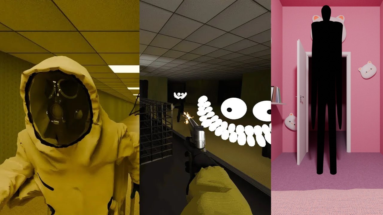 A typical month in BACKROOMS!!!  (Found Footage) #backrooms #3d #animation